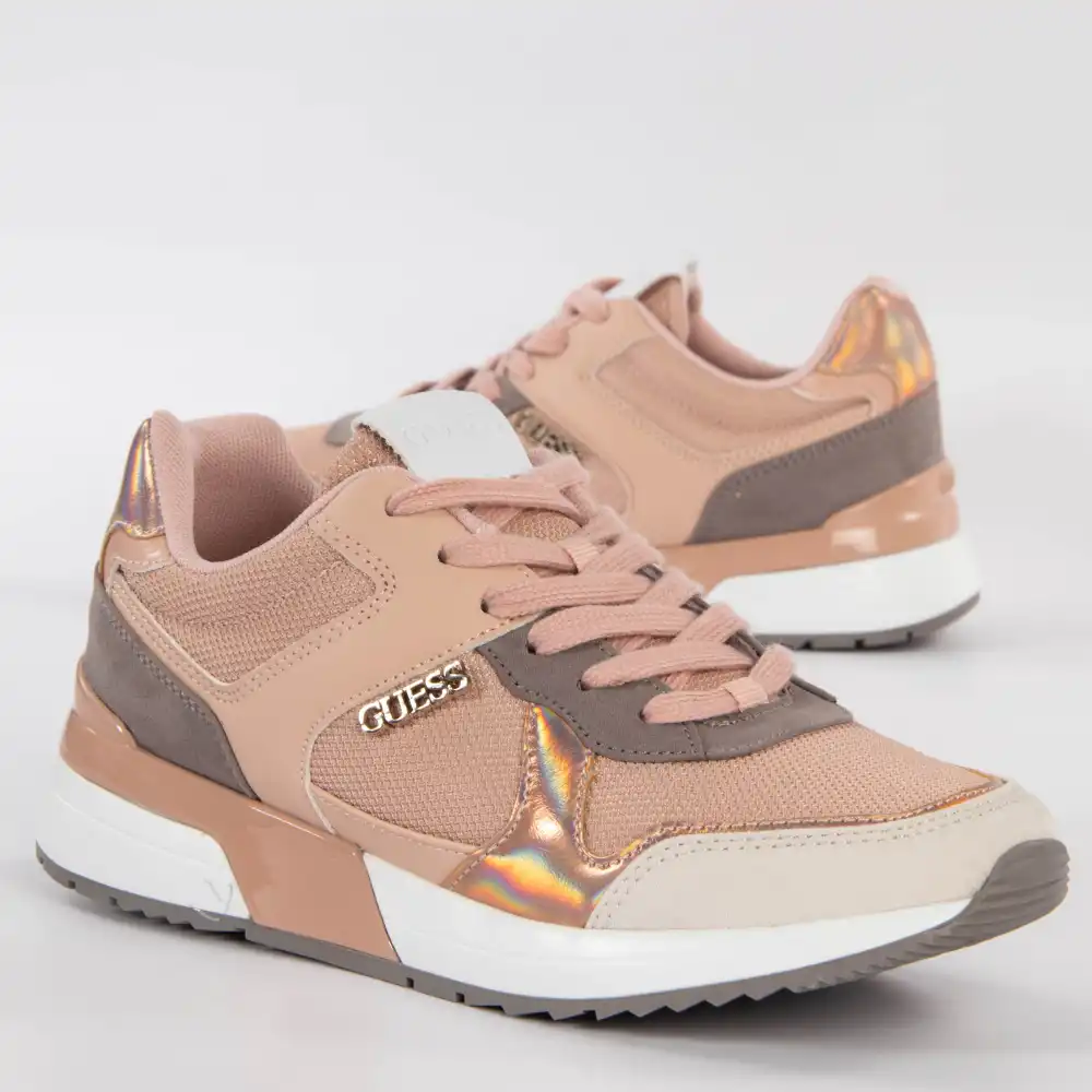 Basket basse femme Guess Nude Rose - ZESHOES