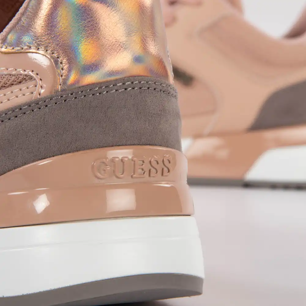 Basket basse femme Guess Nude Rose - ZESHOES