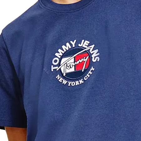 Produits victimes de leur succès Tommy Jeans Bleu Logo signature