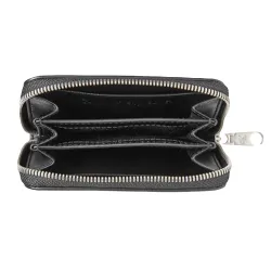 Portefeuille homme Calvin Klein Logo gravé Noir - ZESHOES