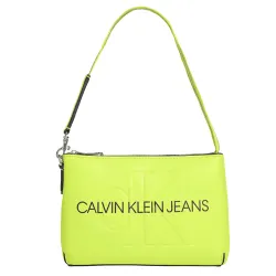 Sac a main femme Calvin Klein Classic logo CK Vert - ZESHOES