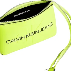 Sac a main femme Calvin Klein Classic logo CK Vert - ZESHOES