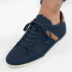 Basket basse homme Lacoste Chaymon 119 Bleu - ZESHOES Basket basse homme Lacoste Chaymon 119 Bleu - ZESHOES