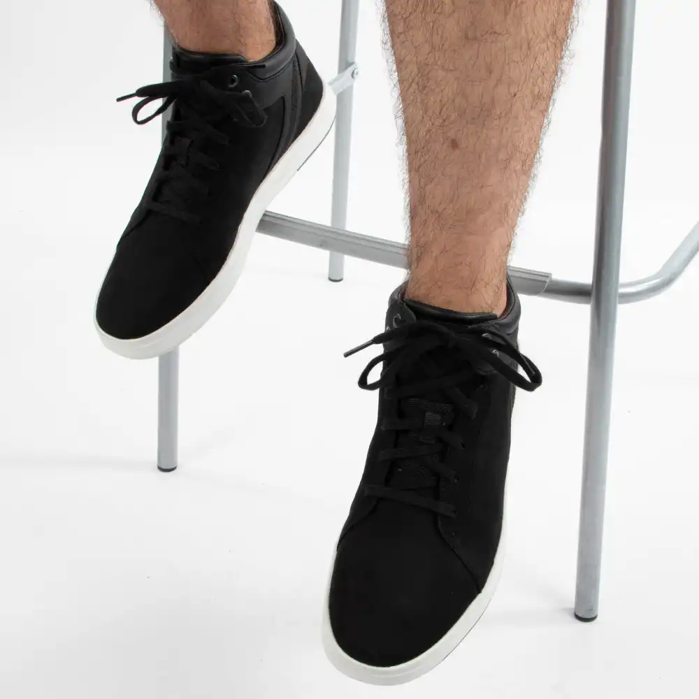 Basket basse homme Timberland Davis square Noir - ZESHOES Basket basse homme Timberland Davis square Noir - ZESHOES