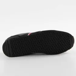 Basket de ville basse homme Tommy Jeans Vintage logo Noir - ZESHOES Basket de ville basse homme Tommy Jeans Vintage logo Noir - ZESHOES