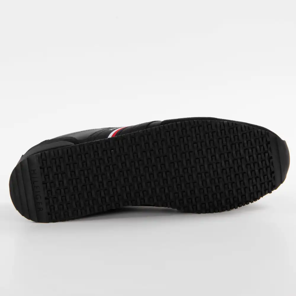 Basket de ville basse homme Tommy Jeans Vintage logo Noir - ZESHOES Basket de ville basse homme Tommy Jeans Vintage logo Noir - ZESHOES