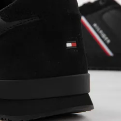 Basket de ville basse homme Tommy Jeans Vintage logo Noir - ZESHOES Basket de ville basse homme Tommy Jeans Vintage logo Noir - ZESHOES