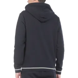 Sweat shirt homme Guess Line green Bleu - ZESHOES Sweat shirt homme Guess Line green Bleu - ZESHOES