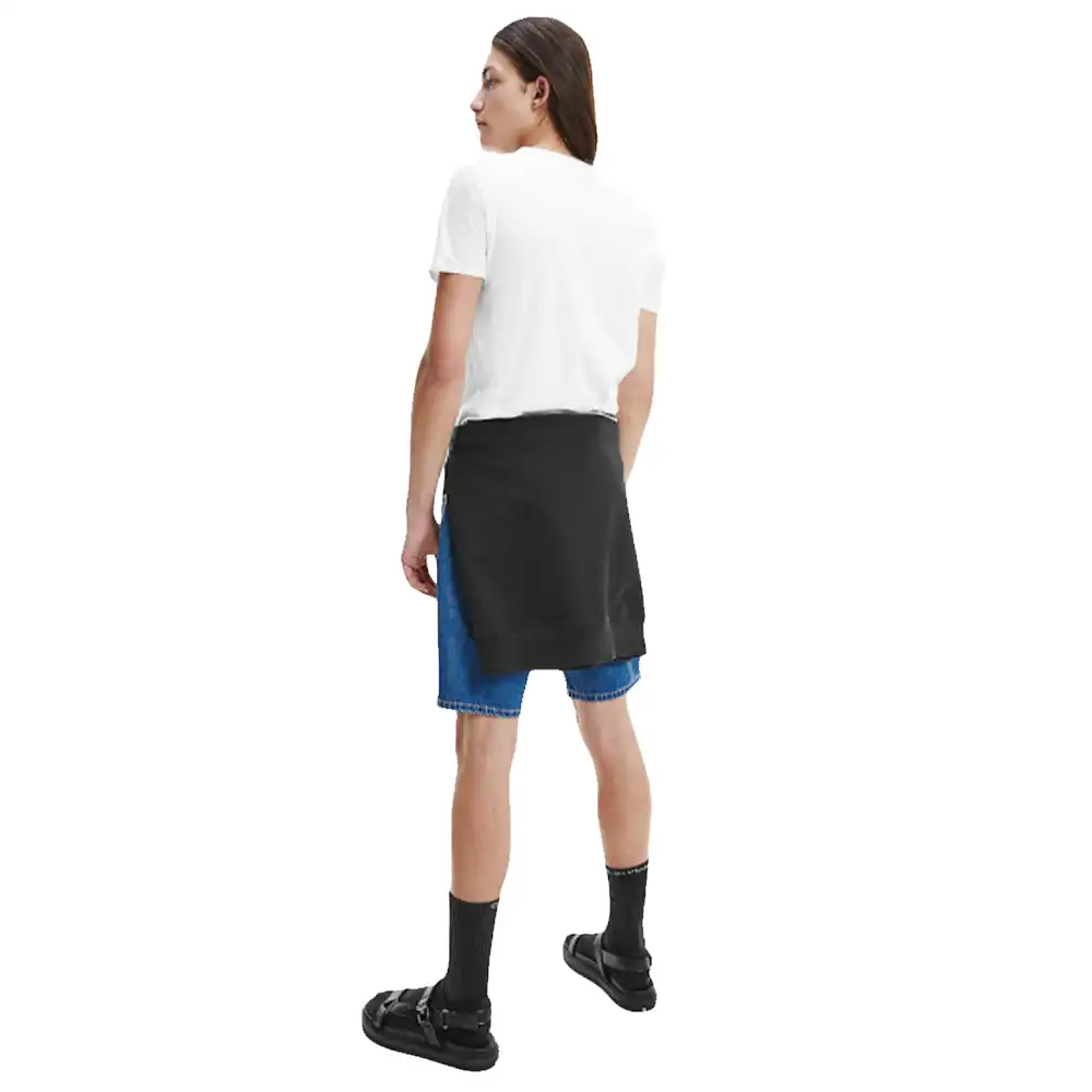 T shirt manche courte homme Calvin Klein Style bio Blanc - ZESHOES