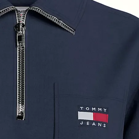 Produits victimes de leur succès Tommy Jeans Bleu flag logo classic