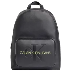 Sac à dos femme Calvin Klein Style rond Noir - ZESHOES