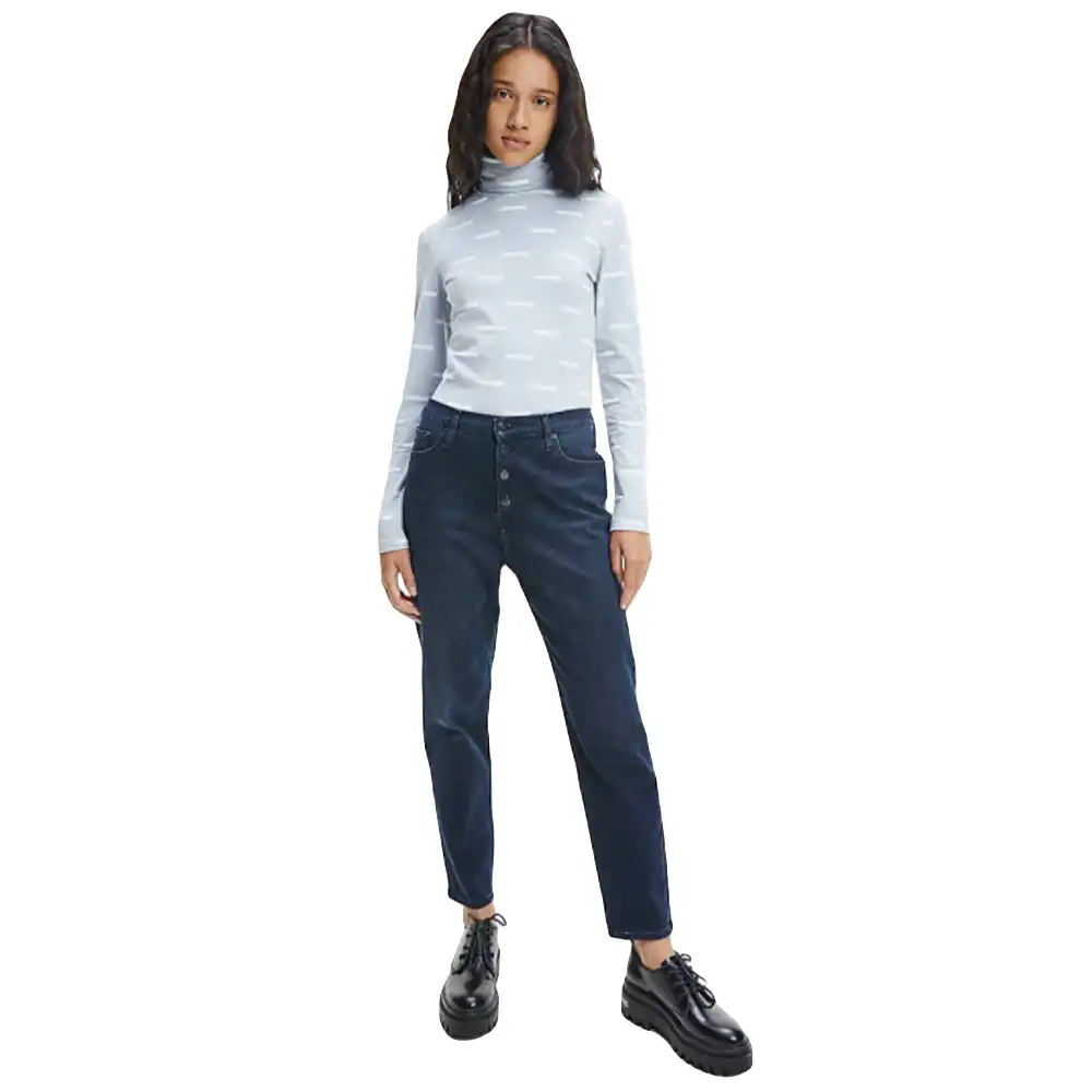 Jeans femme Calvin Klein Jeans mom Jeans - ZESHOES
