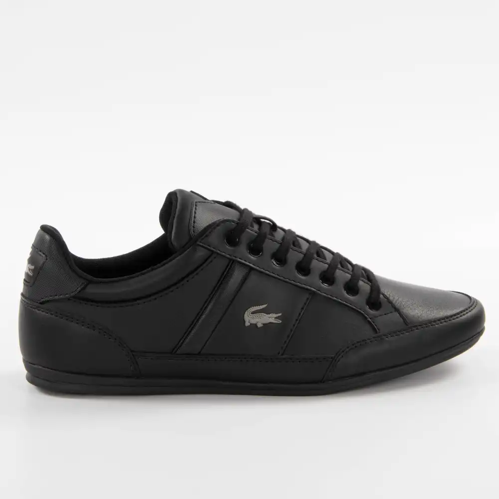 Basket de ville basse homme Lacoste Chaymon bl 1 Noir - ZESHOES