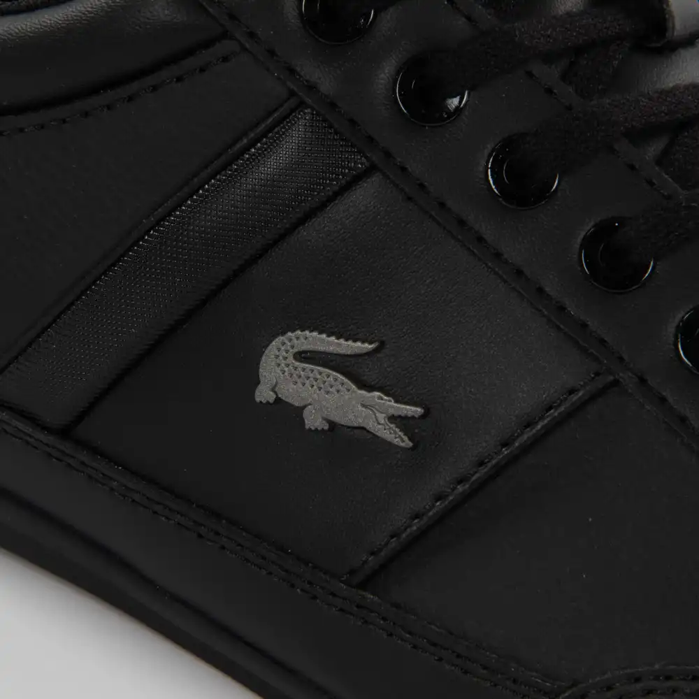 Basket de ville basse homme Lacoste Chaymon bl 1 Noir - ZESHOES