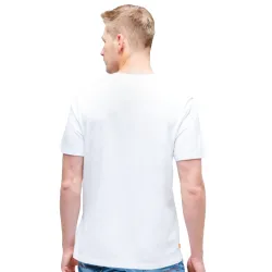 T shirt manche courte homme Timberland YC core+ stack logo tee Blanc - ZESHOES
