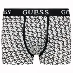 Boxer homme Guess Pack x3 unlimited logo Blanc - ZESHOES