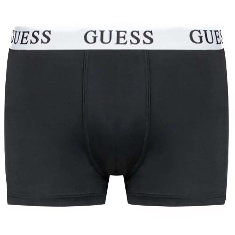 Boxer homme Guess Pack x3 unlimited logo Blanc - ZESHOES