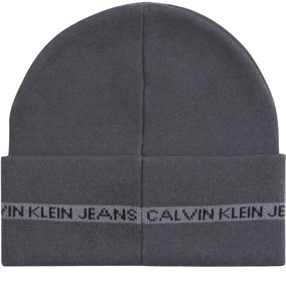 Bonnet homme Calvin Klein Unlimited logo Gris - ZESHOES