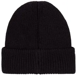 Bonnet homme Calvin Klein Front logo Noir - ZESHOES