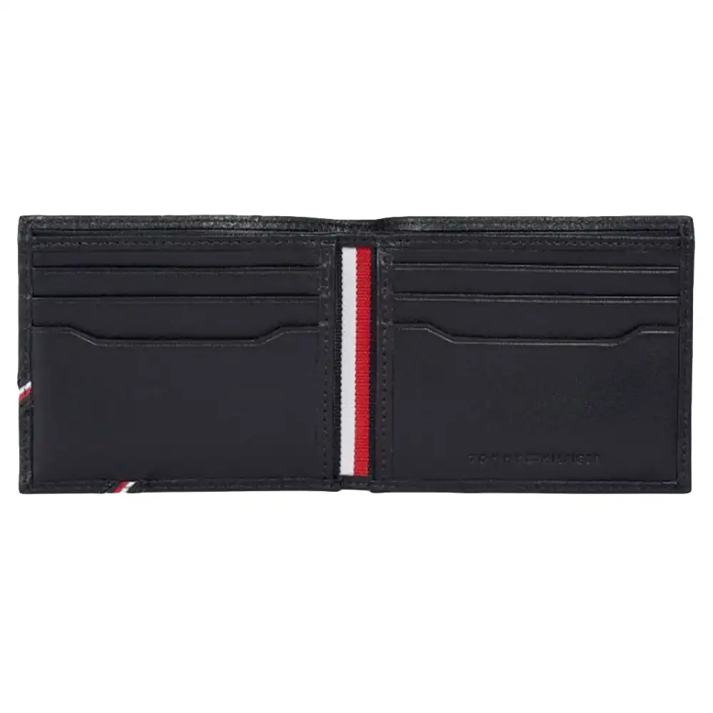 Portefeuille homme Tommy Jeans Downtown mini cc wallet Noir - ZESHOES Portefeuille homme Tommy Jeans Downtown mini cc wallet Noir - ZESHOES