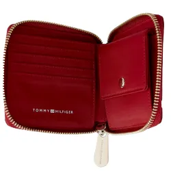 Portefeuille femme Tommy Jeans Poppy med za corp Rouge - ZESHOES
