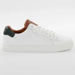 Basket de ville basse homme Schmoove Spark clay Blanc - ZESHOES