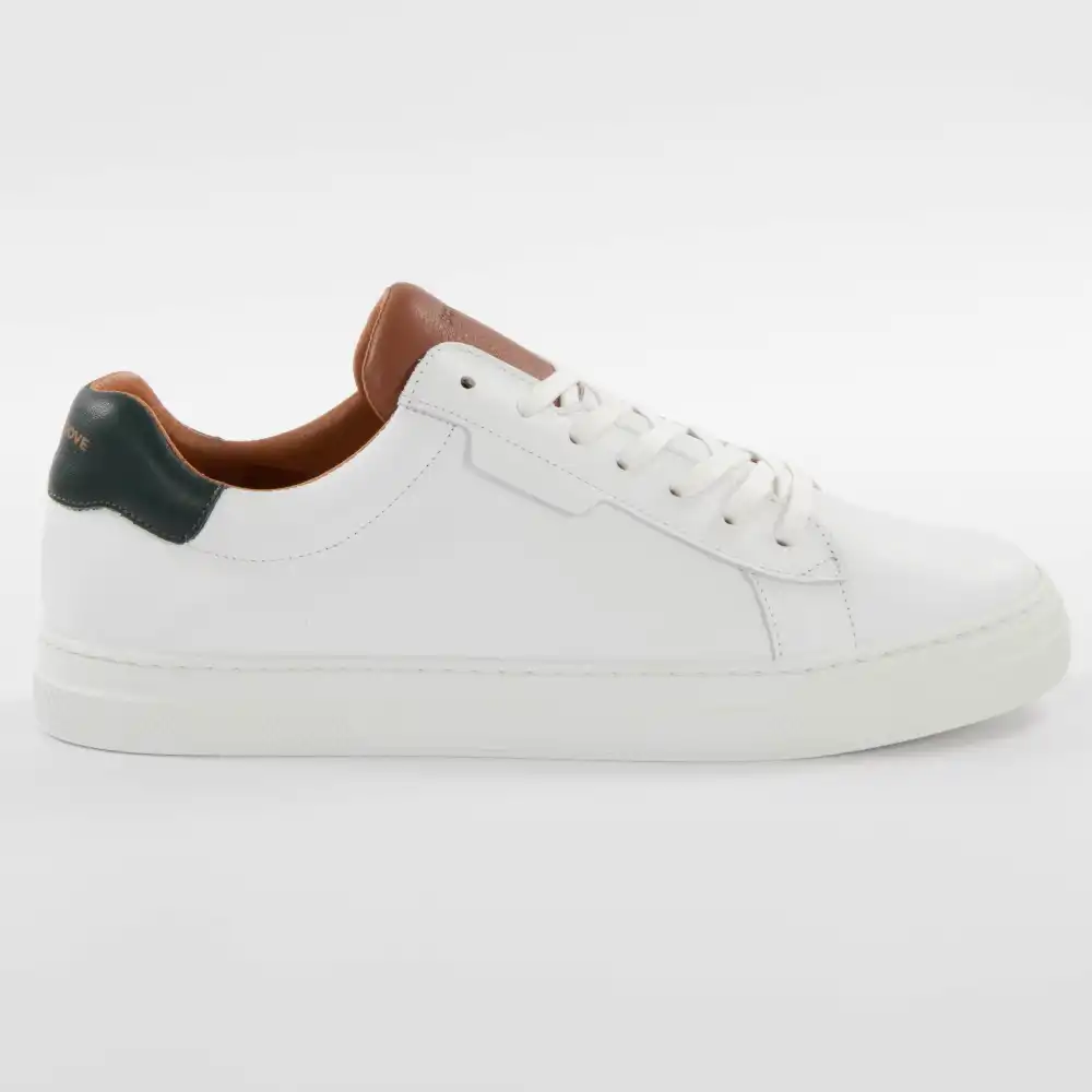 Basket de ville basse homme Schmoove Spark clay Blanc - ZESHOES