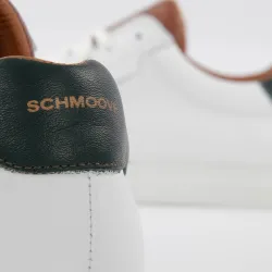 Basket de ville basse homme Schmoove Spark clay Blanc - ZESHOES