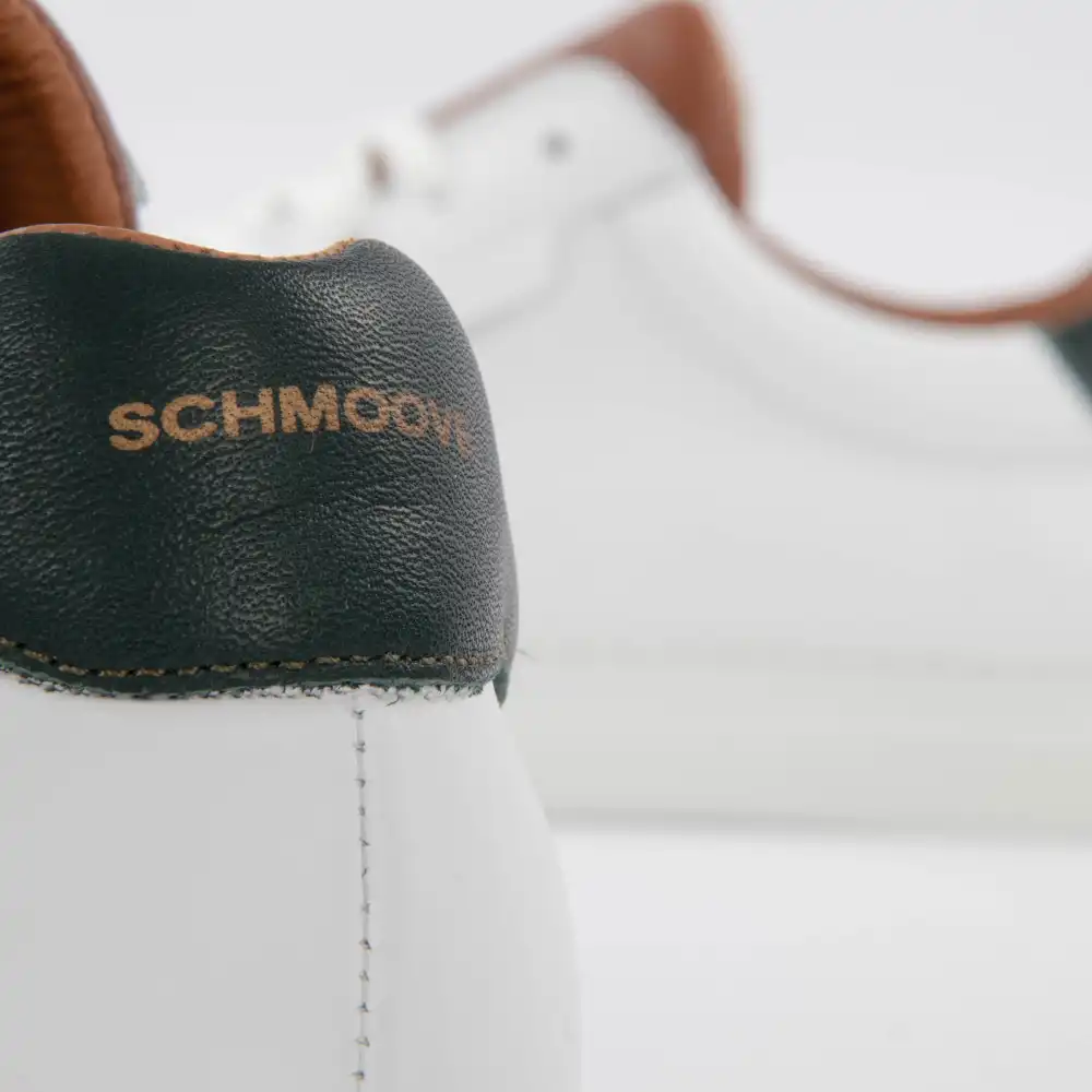 Basket de ville basse homme Schmoove Spark clay Blanc - ZESHOES