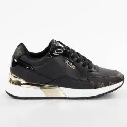 Basket basse femme Guess Moxfal Noir - ZESHOES