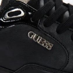 Basket basse femme Guess Moxfal Noir - ZESHOES