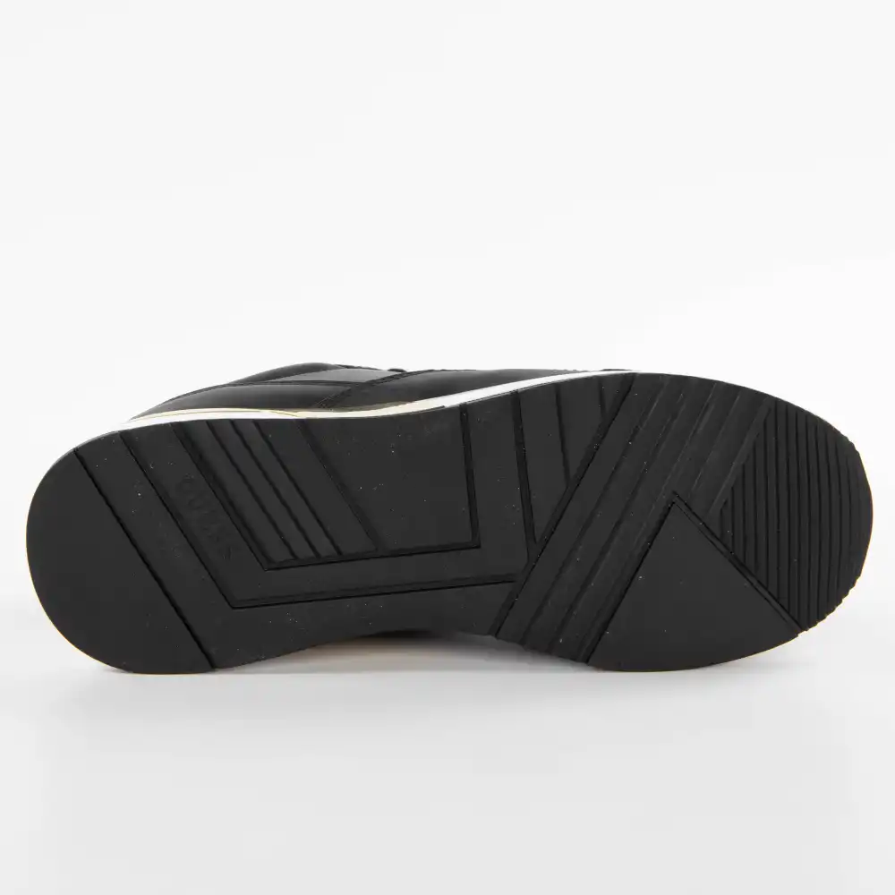 Basket basse femme Guess Moxfal Noir - ZESHOES