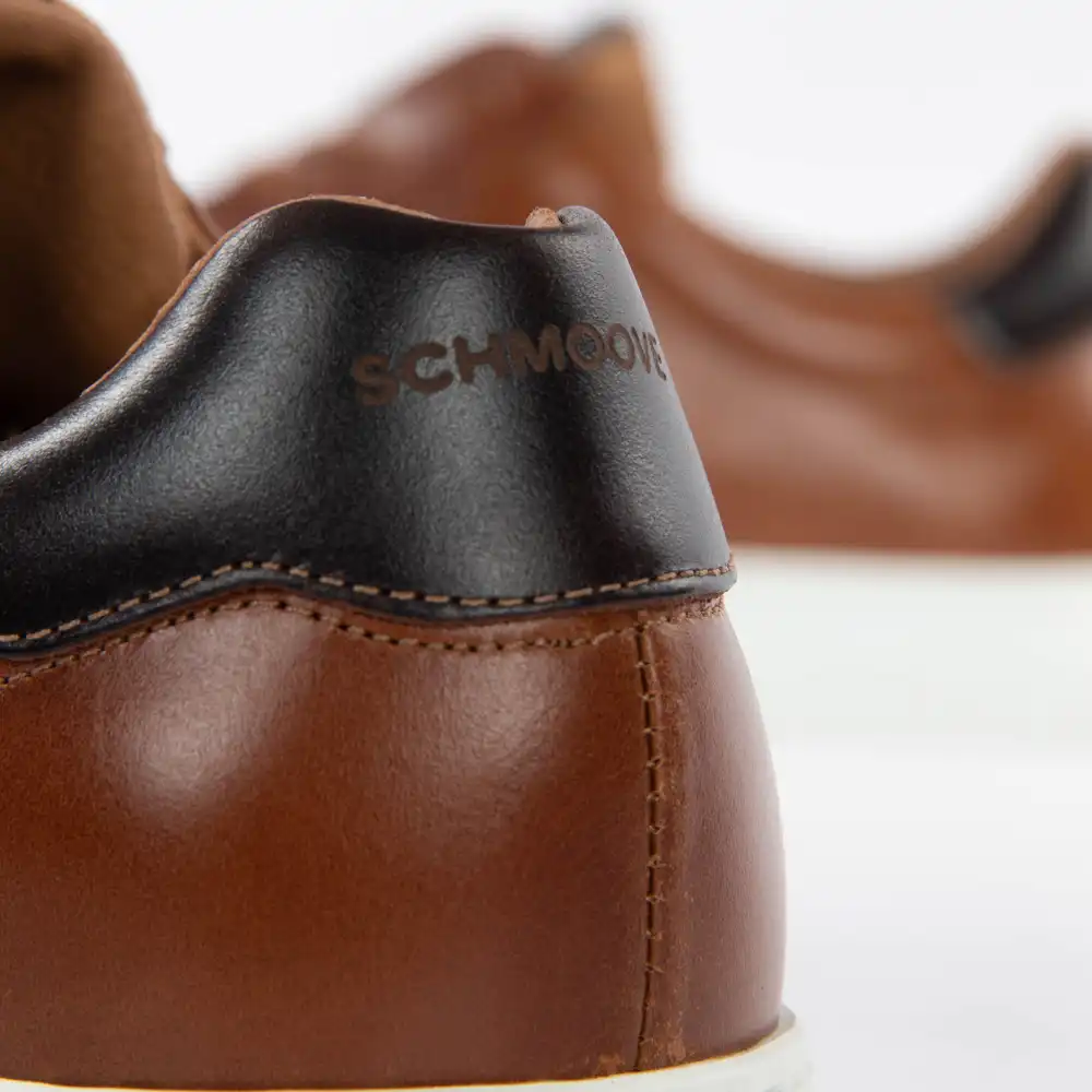 Basket de ville basse homme Schmoove Spark clay Camel - ZESHOES