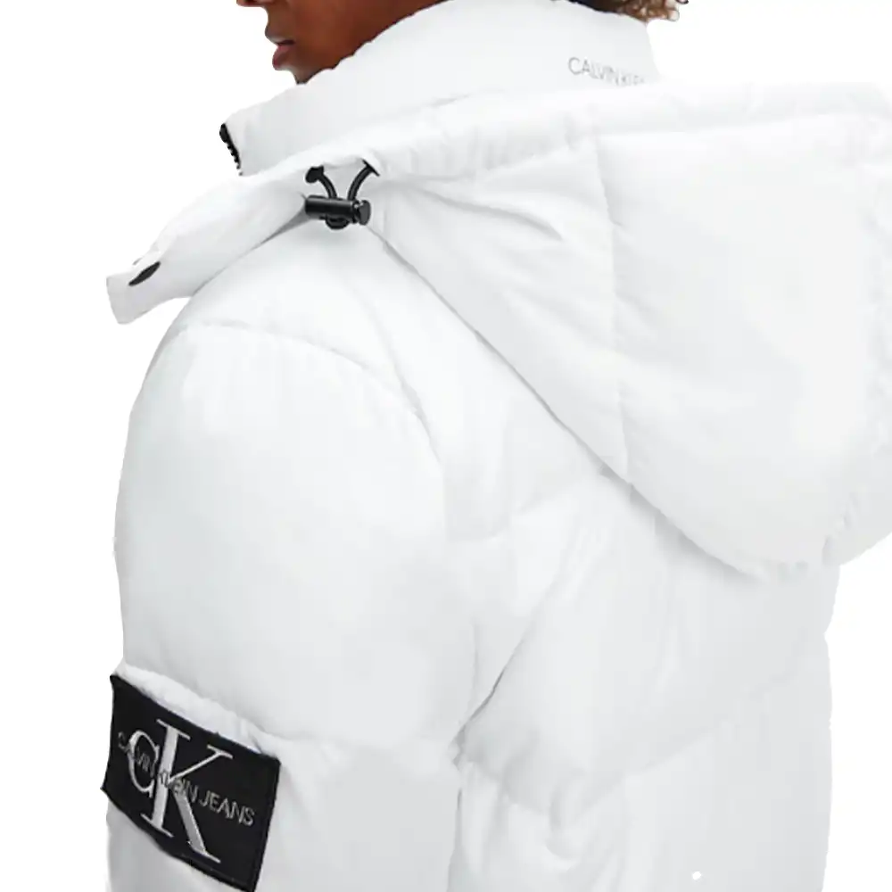 Doudoune homme Calvin Klein Style bright Blanc - ZESHOES