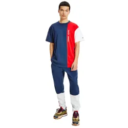 T shirt manche courte homme Tommy Jeans Colour-blocked relaxed Multicolor - Z... T shirt manche courte homme Tommy Jeans Colour-blocked relaxed Multicolor - Z...