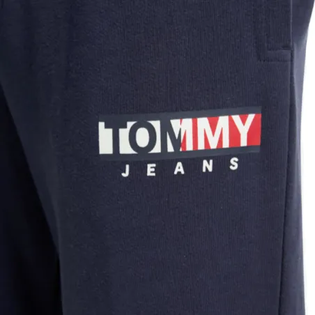 Pantalon jogging homme Tommy Jeans Bleu Original logo essential
