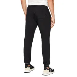 Pantalon jogging homme Guess Logo triangle classic Noir - ZESHOES Pantalon jogging homme Guess Logo triangle classic Noir - ZESHOES