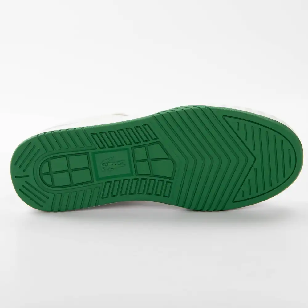 Basket basse homme Lacoste L001 Leather Blanc - ZESHOES Basket basse homme Lacoste L001 Leather Blanc - ZESHOES