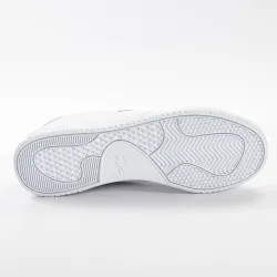 Basket de ville basse homme Lacoste Twin serve 0721 Blanc - ZESHOES Basket de ville basse homme Lacoste Twin serve 0721 Blanc - ZESHOES