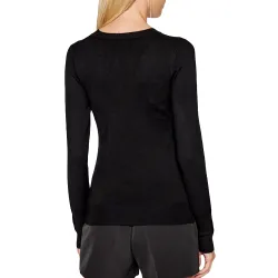Pull femme Guess Elinor Noir - ZESHOES Pull femme Guess Elinor Noir - ZESHOES