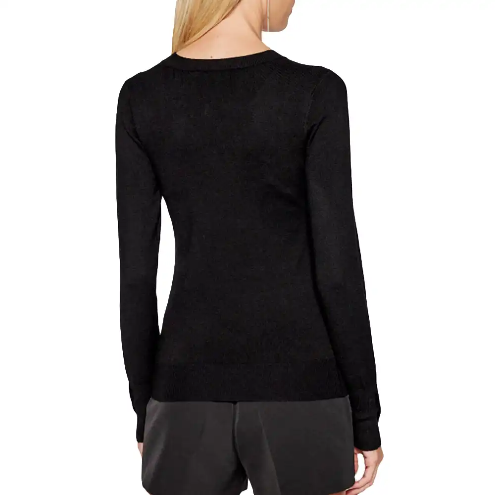 Pull femme Guess Elinor Noir - ZESHOES Pull femme Guess Elinor Noir - ZESHOES