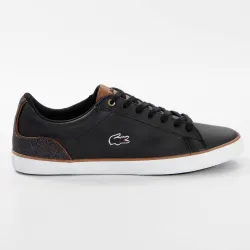 Basket basse homme Lacoste Lerond 317 Noir - ZESHOES Basket basse homme Lacoste Lerond 317 Noir - ZESHOES