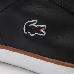 Basket basse homme Lacoste Lerond 317 Noir - ZESHOES Basket basse homme Lacoste Lerond 317 Noir - ZESHOES