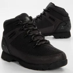 Basket montante homme Timberland Euro sprint waterproof mid hicker Noir - ZES...