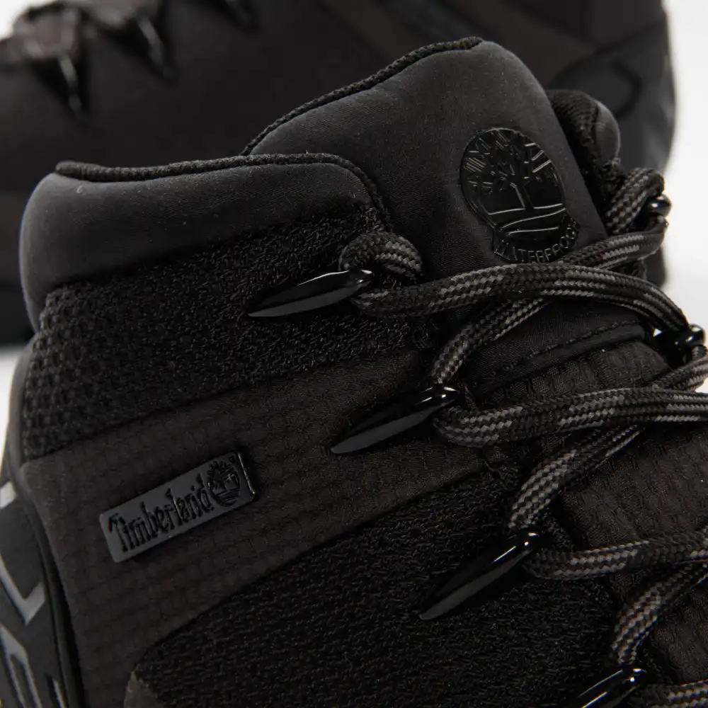 Basket montante homme Timberland Euro sprint waterproof mid hicker Noir - ZES...