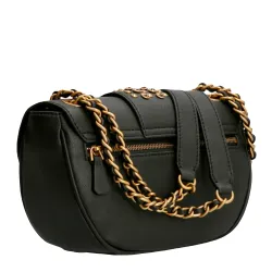 Pochette femme Guess Bling clou Noir - ZESHOES