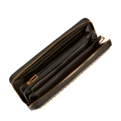 Portefeuille femme Guess Maxi bling clous Noir - ZESHOES Portefeuille femme Guess Maxi bling clous Noir - ZESHOES