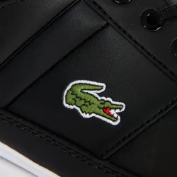 Basket de ville basse homme Lacoste Chaymon bl21 1 cma Noir - ZESHOES Basket de ville basse homme Lacoste Chaymon bl21 1 cma Noir - ZESHOES