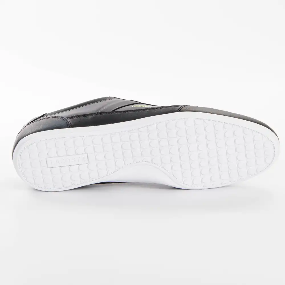 Basket de ville basse homme Lacoste Chaymon bl21 1 cma Noir - ZESHOES Basket de ville basse homme Lacoste Chaymon bl21 1 cma Noir - ZESHOES