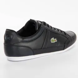 Basket de ville basse homme Lacoste Chaymon bl21 1 cma Noir - ZESHOES Basket de ville basse homme Lacoste Chaymon bl21 1 cma Noir - ZESHOES